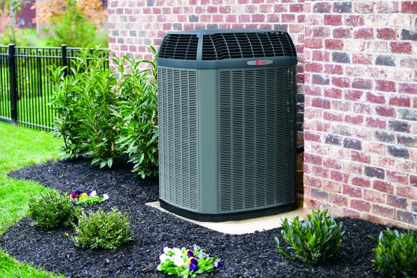Trane unit outside